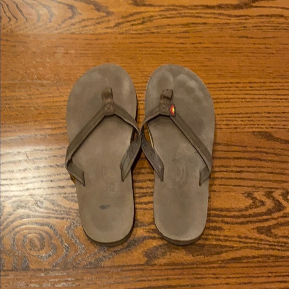 Rainbow Leather Sandal with Arch Support